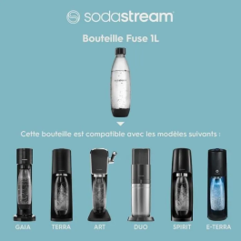 Sodastream Botella Lavavajillas 1L Metal