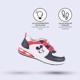 Deportiva suela pvc con luces mickey talla t030 Deportiva suela pvc con luces mickey talla t030