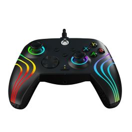 PDP PDP0708056069254 Gamepad Afterglow Wave con Cable Negro Iluminación LED Personalizable PDP PDP0708056069254 Gamepad Afterglow Wave con Cable Negro Iluminación LED Personalizable
