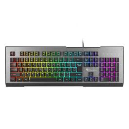 GENESIS Teclado para Gaming Rhod 500 RGB USB QWERTY Español Negro Gris Precio: 13.98999943. SKU: S5605183