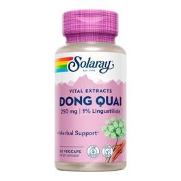 SOLARAY Dong Quai Angelica Sinensis 60 Cápsulas Soporte Adaptógeno Femenino y Regulador Menstrual para SPM Precio: 23.4999996. SKU: B137X7EC9A