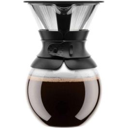 A Over - Bodum Cafeter, filtro de malla de acero inoxidable permanente, 1.0 L, 8 tazas Precio: 36.49999969. SKU: B13JGNQ4G5