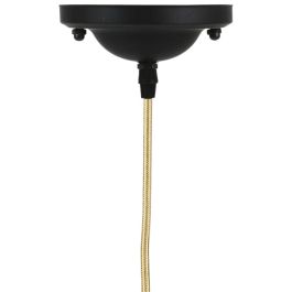 Home Deco Light Lámpara Colgante Jaula Champán Decoración Hogar Moderna 20 cm