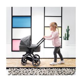 Corolle Cochecito Priam Cybex Combo 3 en 1 para Muñecos de 36-42 cm con Cesta a partir de 3 Años