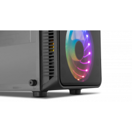 NOX NXHUMMERTGM Caja Semitorre ATX RGB USB3.0 Cristal Templado Negro