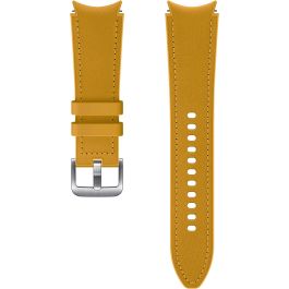 Samsung Hybrid Leather Band (20 mm, M/L) Correa para Smartwatch, color mostaza Precio: 49.7899996. SKU: B1FH27CVSF