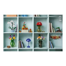 LEGO Icons 10329 Plantas Diminutas Set de Construcción Ornamental para Adultos