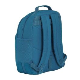 Blackfit8 Egeo Mochila Doble Adaptable a Carro Azul 600D Polyester