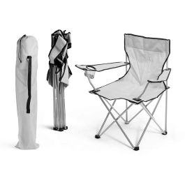 Giftdecor Silla Plegable Pescador Gris de Poliéster, 79x47x79 cm Abierta (8 Unidades) Precio: 79.49999959. SKU: B14HH2R668