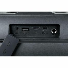 Bigben Interactive BIG3499550388367 Altavoz Luminoso Inalámbrico PartyBTHPMAX, Bluetooth 5.3, 200W, USB, SD, Aux-In, Micrófono Karaoke