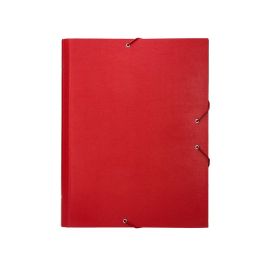 Carpeta Clasificadora Liderpapel 12 Departamentos Folio Prolongado Carton Forrado Roja