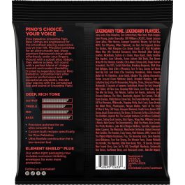 Ernieball Juego Bajo Eléctrico Signature Pino Palladino Medium 43-108