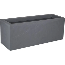 Eda Volcania'up Jardinera 57 L, imitación piedra, 79.5 x 29.5 x 29.5 cm, Gralet Gray Precio: 50.49999977. SKU: B1CXG3ZEFW