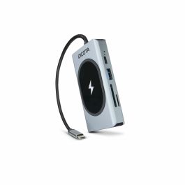 Dicota USB-C 10-in-1 Charging Hub 4K PD 100W silver