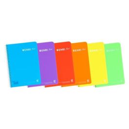 Enri Cuaderno Espiral 80 Hojas 90 gr 1 Línea Tapa Plástico Folio Surtidos (5 Unidades) (5 Unidades) Precio: 9.5000004. SKU: S8421460