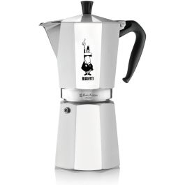 Bialetti Mokka-Express Cafetera 4 Tazas 0.23L Aluminio