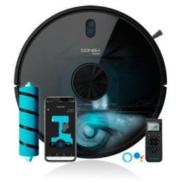 Robot Aspirador Cecotec Conga 6090 Ultra/ Friegasuelos/ Autonomía 240 Min/ control por WiFi