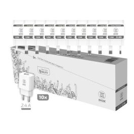 Cargador Tech-One-Tech Pared Blanco Usb-A 2,4A Pack De 10 Precio: 45.78999975. SKU: B1BSCCM6EE