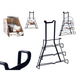 Soporte para Tapas de Sartenes Kinvara, Metal Negro, 27x35.5x9 cm (6 Unidades) Precio: 33.4999995. SKU: B1EX8C9NSW