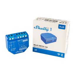 Shelly Módulo switch Wi-Fi BT Plus 1