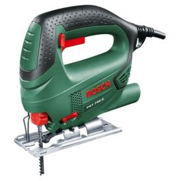 Bosch PST700E Sierra de Calar Eléctrica 500W Verde 500-3100 rpm con 1 Hoja de Madera y Caja