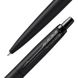 Parker Bolígrafo Jotter XL Monocromo Negro. Diseño ergonómico de tamaño grande para escritura premium. Incluye estuche de regalo.