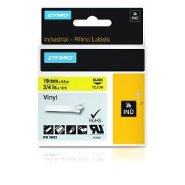 DYMO RHINO Cinta ID1-19 Negro/amarillo vinilo Precio: 22.9000002. SKU: B14M66WL2C