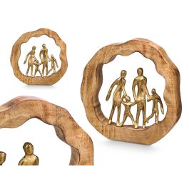 Soporte Decoracion Familia Dorado Giftdecor 25CM (6 Unidades)