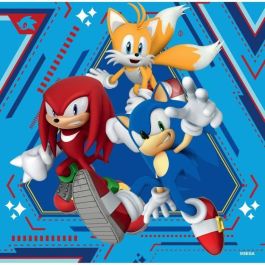 Ravensburger-Puzzles 3x49 piezas - Las aventuras de Sonic-4005555011330-A partir de 5 años Ravensburger-Puzzles 3x49 piezas - Las aventuras de Sonic-4005555011330-A partir de 5 años