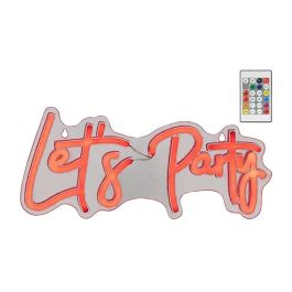 Lumineo Let's Party Luz de Neón LED Cambia de Color Decoración Interior 40 x 16 x 1.5 cm Precio: 36.49999969. SKU: B1JTX37ZG4