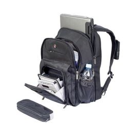 Targus Mochila Traveller Portátil 15.6 Pulgadas Negro con SafePort x D3O y Capacidad Ampliable