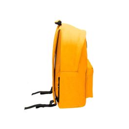 Mochila Antartik Con Asa Y Bolsillos Con Cremallera Color Mostaza 310x160x410 mm