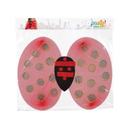 Alas Rojas Con Lunares Para Disfraz De Mariquita - Accesorio Para Mujer O Niña, Ideal Para Carnavales Y Eventos