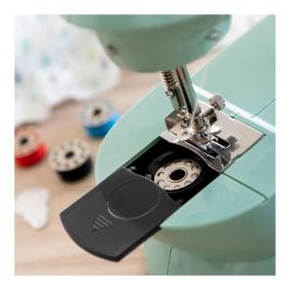 Innovagoods Mini Máquina de Coser Portátil V0103326 con LED, Cortahílos y Accesorios, 2 Velocidades, Doble Puntada, Fácil de Usar y Transportar