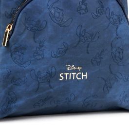 Mochila Casual Stitch Azul Moderno 27,1 x 34 x 12 cm