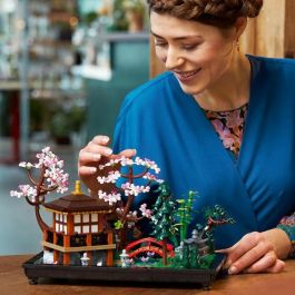 LEGO 10315 Icons El Jardín Tranquilo, Kit de Jardinería Botánica Zen para Adultos, Regalo