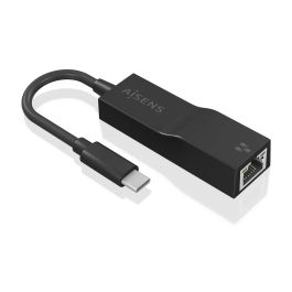 AISENS - CONVERSOR USB3.1 GEN1 USB-C A ETHERNET GIGABIT 10/100/1000 MBPS, NEGRO, 11CM Precio: 9.5000004. SKU: B1JCWXLA84