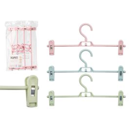 Set 4 Perchas Pinzas 3 Colores Surt Claras Kipit 34X5CM (24 Unidades) Precio: 45.98999944. SKU: B1HWJE6D2H