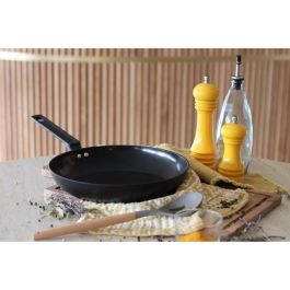 Sartén - MENASTYL - 6020638 - Aluminio forjado - 28 cm - Negro - Apto para todo tipo de fuegos, incluida inducción Sartén - MENASTYL - 6020638 - Aluminio forjado - 28 cm - Negro - Apto para todo tipo de fuegos, incluida inducción