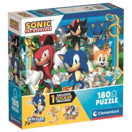 CLEMENTONI Puzzle Sonic the Hedgehog 180 Piezas - 48,5x33,5 cm Precio: 14.49999991. SKU: B1CRCB7ELB