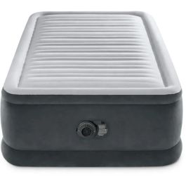 Intex Cama elevada Comfort Plush Eléctrica para invitados 1 persona 64412ND