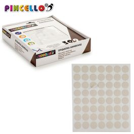 Etiquetas Adhesivas Pincello 18 mm, 7 páginas, 17x4x19.5 cm (120 Unidades)