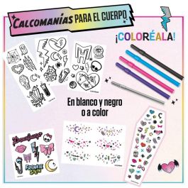 Estudio de Moda Monster High Creeperific Tatuajes Temporales