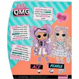 L.O.L. Surprise! LIT35051510390 OMG Muñeca Fashion Perla, 24 cm con Accesorios, +3 años