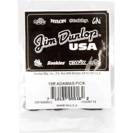 Dunlop Púas Adamas Graphite Pack 12 Unidades 2 Mm