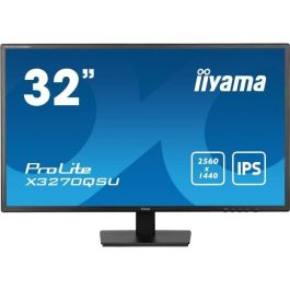 Iiyama X3270QSU-B1 Monitor PC 31.5 pulgadas QHD (2560x1440) IPS 100Hz 3ms, Hub USB, HDMI, DP, Altavoces, VESA Negro Precio: 293.68999968. SKU: B13GC6Q89B
