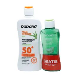 Babaria Aloe protector solar SPF50+ piel sensible resistente al agua 200 ml + balsamo after sun 1 unidad Precio: 13.6900005. SKU: B1538QQTWV