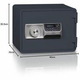 Burg Wachter FP 44 E Caja Fuerte Ignífuga Certificada 60 min, Apertura Codificada, Formato A4