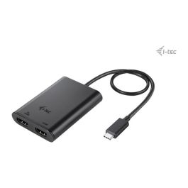 Adaptador HDMI i-Tec C31DUAL4K60HDMI Negro