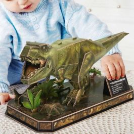 Explora AAAMS44581 Puzzle 3D Juego de Construcción, Dinosaurio T-Rex, con 52 Piezas, Apto para 8 Años en Adelante